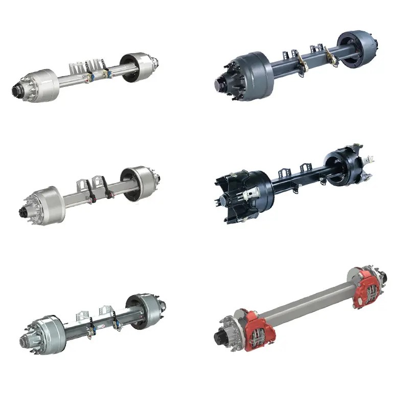 Isebenza Kanjani I-Trailer Axles? Ukuqonda Ingxenye Eyinhloko Yama-Semi-Trailers